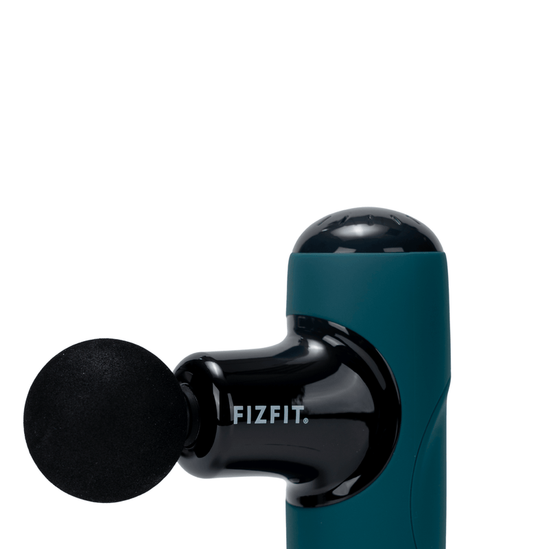 FIZFIT Massage Gun Mini in Turquoise & Black | 490254 Massage Gun Brand_Fizfit, Health, Product Type_Massage Gun FIZFIT Massage Gun Mini in Turquoise & Black | 490254 - Default Title 99.99 490254 Meath Meath Ireland aceeuronics.ie Ace Euronics