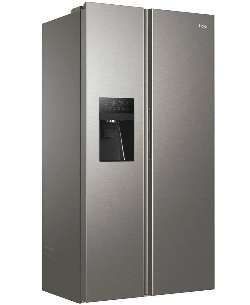 Haier American Fridge Freezer | HSR3918FIMP American Fridge Freezer 150, Autumn, Brand_Haier, Build Type_Freestanding, CENTRAL, Colour_Stainless Steel, Energy_Rating_F, Fridge Capacity_337L, Frost Free_Yes, Haier Cashback, Home Appliances, Product Type_American Fridge Freezer, Product Type_Fridge Freezer, Refrigeration, Spring, Summer 2023 Haier American Fridge Freezer | HSR3918FIMP - Default Title 1249.00 HSR3918FIMP Meath Meath Ireland aceeuronics.ie Ace Euronics