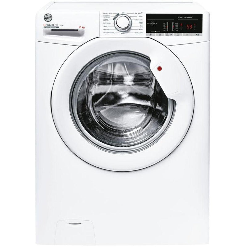 Hoover H-Wash 300 Lite Freestanding 10kg Washing Machine | H3W410TAE/1-80 Washing Machine Autumn, BF, Brand_Hoover, Build Type_Freestanding, Colour_White, Energy_Rating_E, Home Appliances, Hoover Washing Machine, Laundry, Load Capacity_10kg, Product Type_Washing Machine, Summer 2023, Winter Sale Hoover H-Wash 300 Lite Freestanding 10kg Washing Machine | H3W410TAE/1-80 - Default Title 449.00 H3W410TAE Meath Meath Ireland aceeuronics.ie Ace Euronics