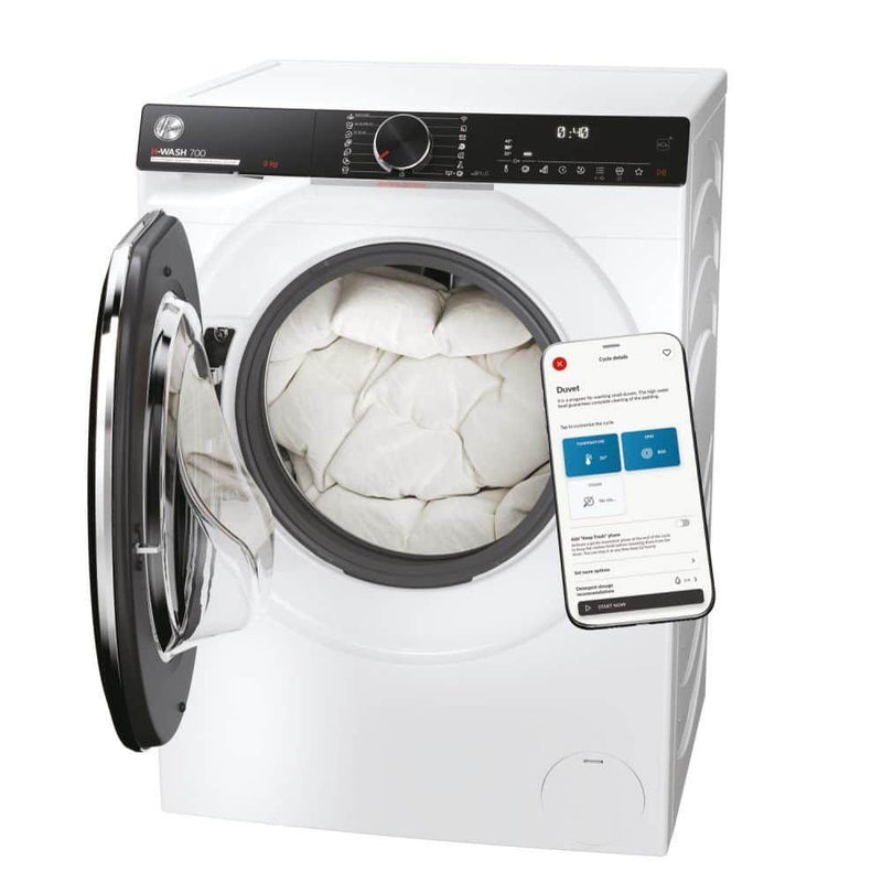 Hoover H-Wash 700 9Kg 1400 Spin Washing Machine | H7W69MBC-80 Washing Machine Brand_Hoover, Build Type_Freestanding, Colour_White, Deals, Energy_Rating_A, Home Appliances, Hoover Washing Machine, Laundry, Load Capacity_9kg, Product Type_Washing Machine, Winter Sale Hoover H-Wash 700 9Kg 1400 Spin Washing Machine | H7W69MBC-80 - Default Title 499.00 H7W69MBC Meath Meath Ireland aceeuronics.ie Ace Euronics