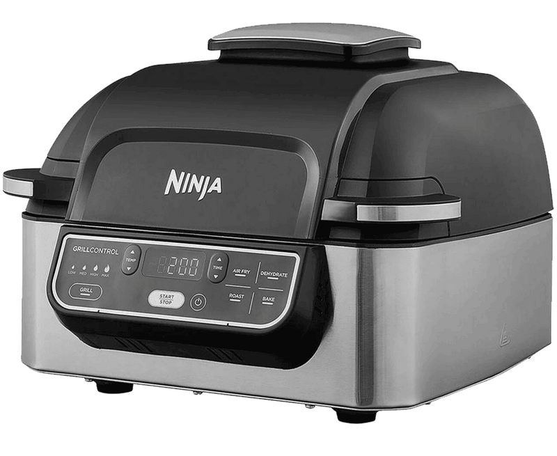 Ninja Air Grill | AG301UK Grill Brand_Ninja, Free Delivery Smalls, Healthy Eating, Outdoor, Power_1750W, Product Type_Air Fryer, Product Type_Grill, Small Appliances Ninja Air Grill | AG301UK - Default Title 239.00 AG301UK Meath Meath Ireland aceeuronics.ie Ace Euronics