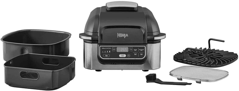 Ninja Air Grill | AG301UK Grill Brand_Ninja, Free Delivery Smalls, Healthy Eating, Outdoor, Power_1750W, Product Type_Air Fryer, Product Type_Grill, Small Appliances Ninja Air Grill | AG301UK - Default Title 239.00 AG301UK Meath Meath Ireland aceeuronics.ie Ace Euronics