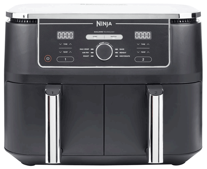 Ninja Foodi Max Dual Zone Air Fryer | AF400UK Air Fryer Brand_Ninja, Deals, Free Delivery Smalls, Healthy Eating, Product Type_Air Fryer, Small Appliances, Small Cooking Appliances, Winter Sale, Xmas Ninja Foodi Max Dual Zone Air Fryer | AF400UK - Default Title 239.00 AF400UK Meath Meath Ireland aceeuronics.ie Ace Euronics