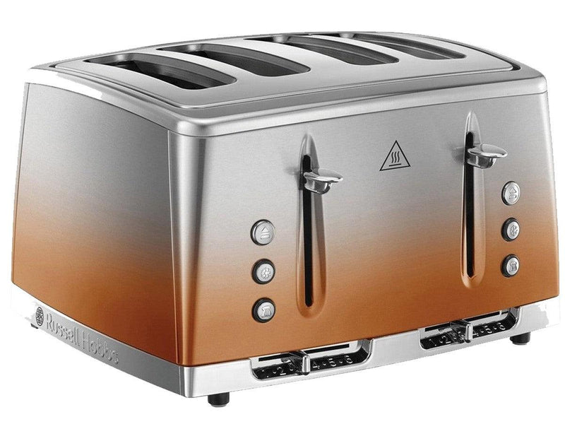 Russell Hobbs Eclipse Copper Sunset 4 Slice Toaster | 25143 Toaster Brand_Russell Hobbs, Colour_Copper, Free Delivery Smalls, Kettles & Toasters, Power_2800W, Product Type_Toaster, Slices_4 Slice, Small Appliances, Winter Sale Russell Hobbs Eclipse Copper Sunset 4 Slice Toaster | 25143 - Default Title 79.99 25143 Meath Meath Ireland aceeuronics.ie Ace Euronics