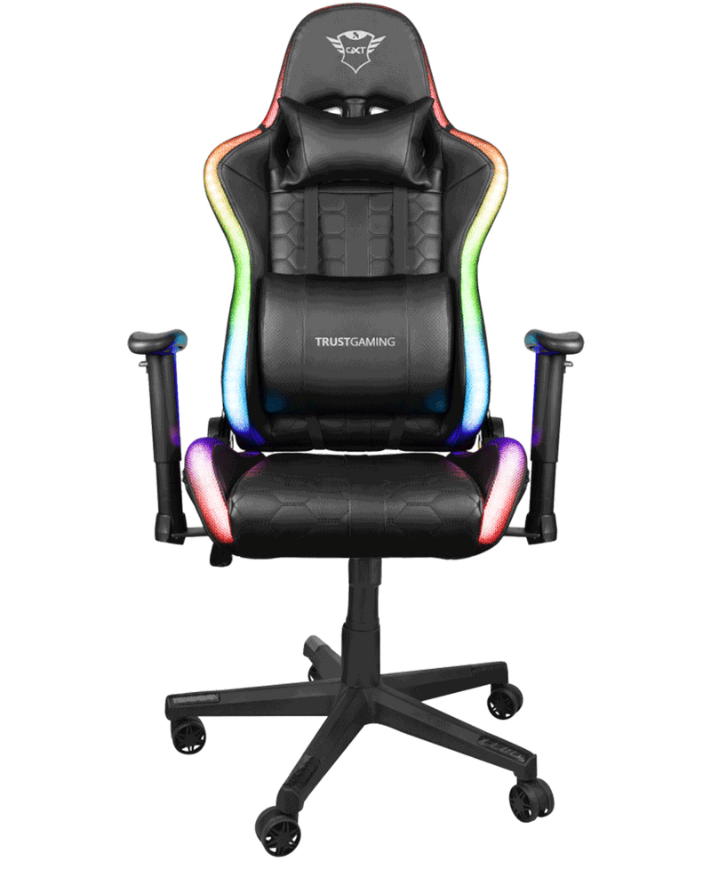 Shop Trust RGB LED Illuminated Gaming Chair GXT 716 at the lowest price in Ireland from Ace Euronics. Check reviews and buy Trust RGB LED Illuminated Gaming Chair GXT 716 today