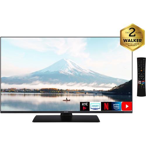 Walker 43" 4K LED Television | WP4K43231BRD TV 2023, BF, Brand_Walker, College, Energy_Rating_G, Product Type_TV, Saorview, Save Big, Screen Size_43"-54", Screen Technology_LED, Summer 2023, Winter Sale, Xmas Walker 43" 4K LED Television | WP4K43231BRD - Default Title 329.95 WP4K43231BRD Meath Meath Ireland aceeuronics.ie Ace Euronics